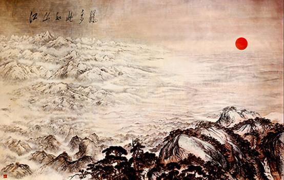 巨匠的筆下，江山是如此多嬌！