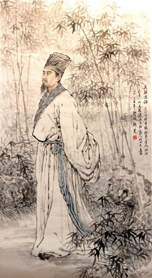 身外求身，夢(mèng)中索夢(mèng)，吳鎮(zhèn)漁隱作品欣賞
