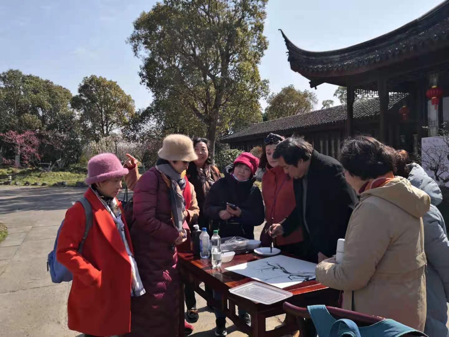 點亮唐詩宋詞、打卡詩畫江南——記畫家夏建峰